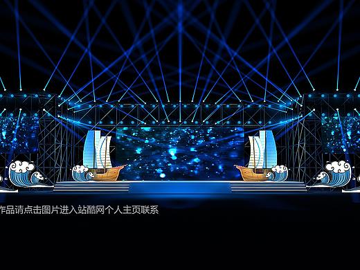 2020中式年会舞美效果图设计定制案例