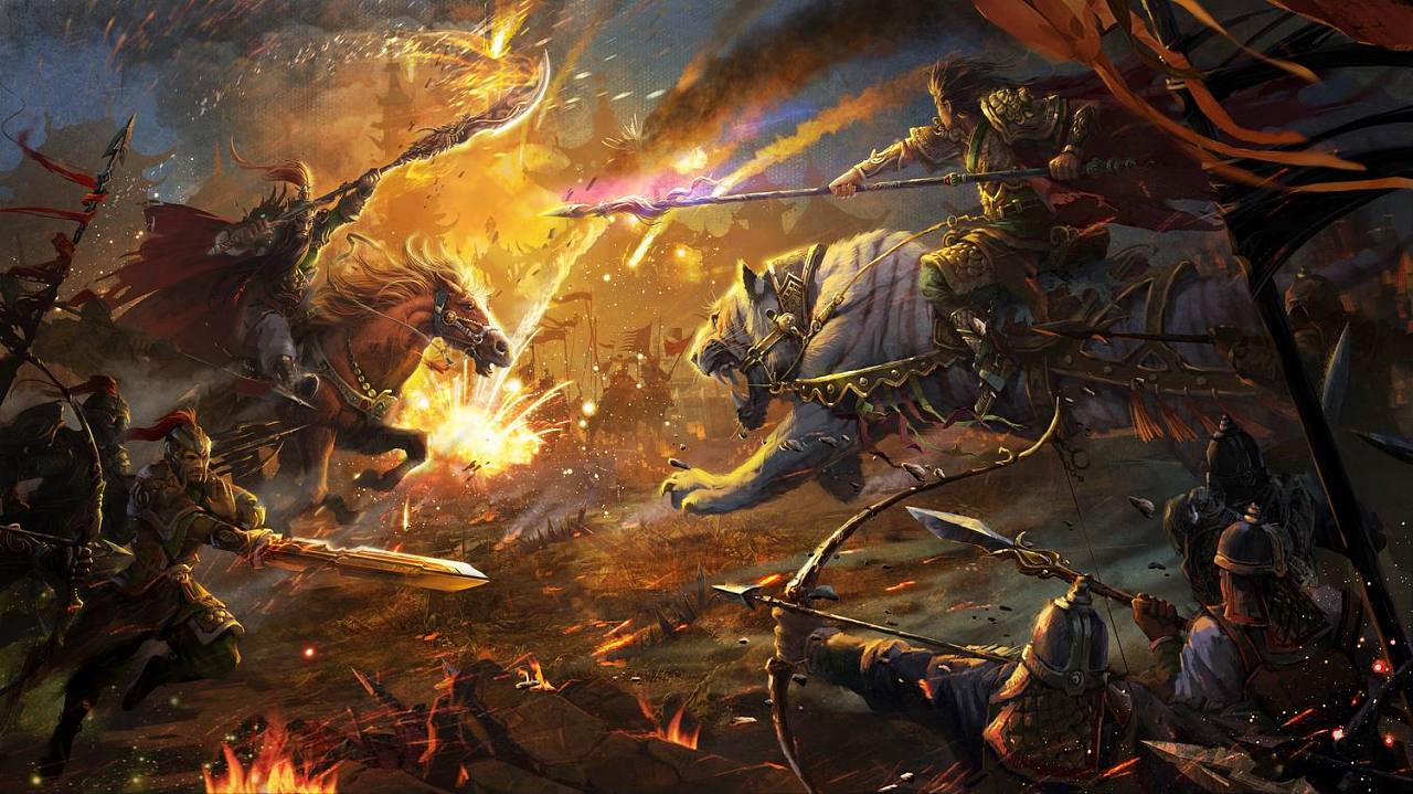 大飞cg原画系列——群体对战图