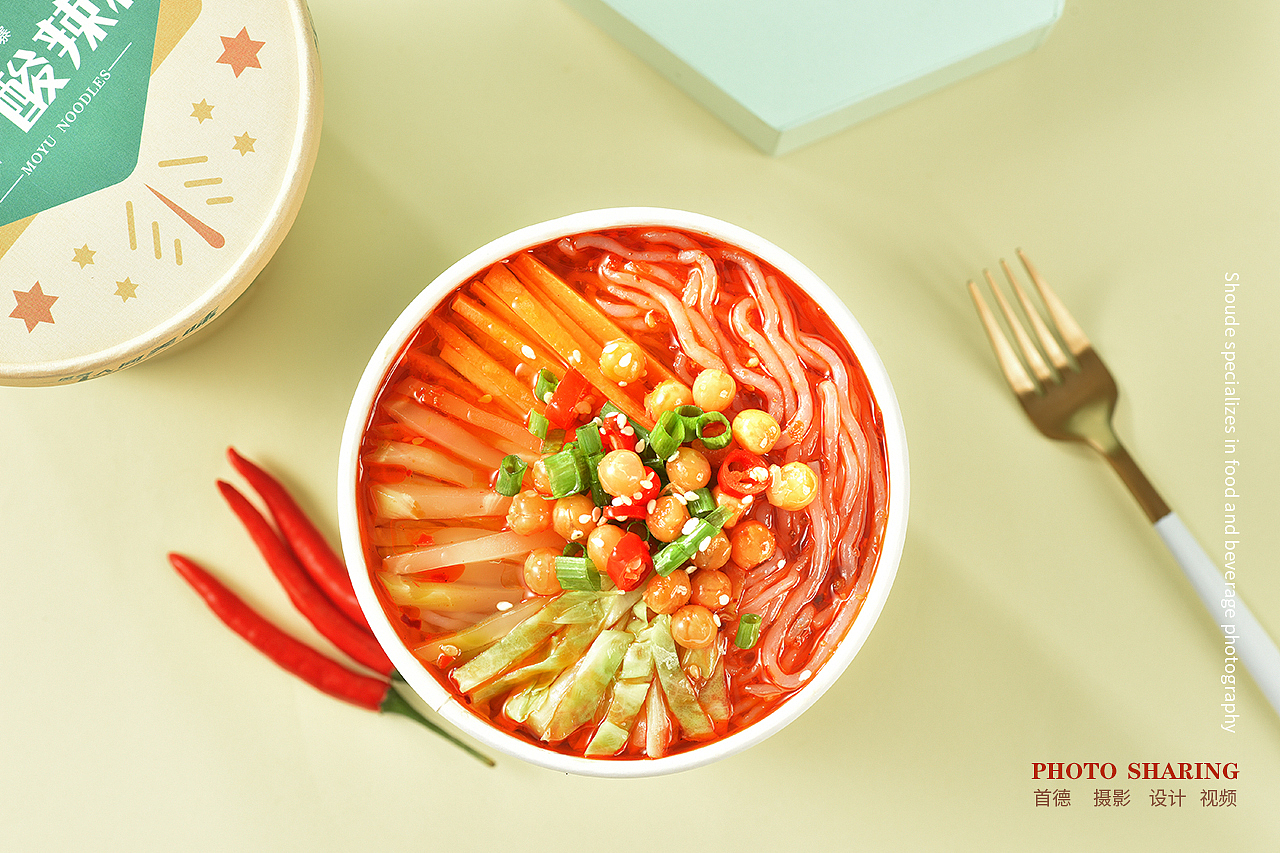 瘦身代餐魔芋面拍摄