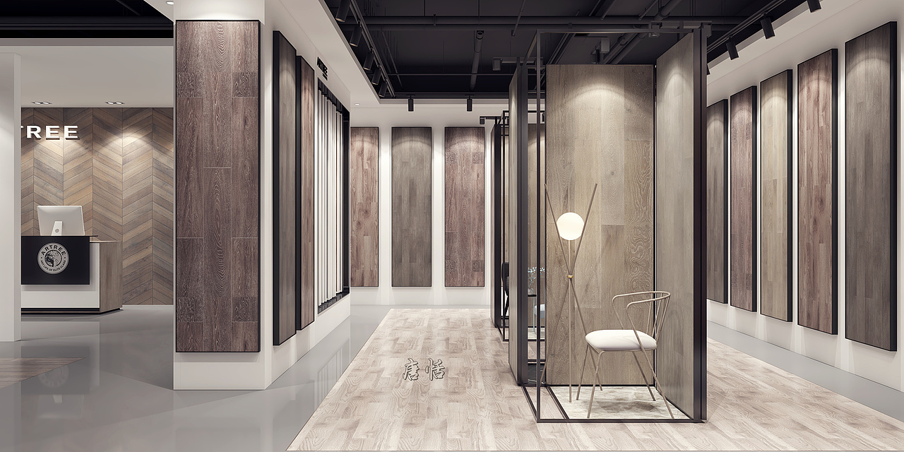 大艺树地板店面设计