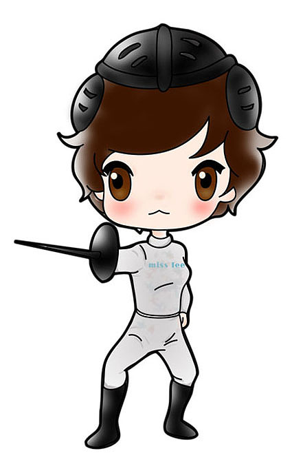 系列的小云云-击剑