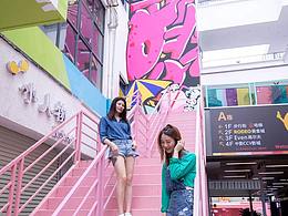 一个商场的墙绘设计施工