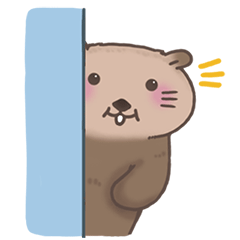 呆萌海獭表情包（图ZOTg0MzQ0MzY=） - 网络表情 - 站酷设计师__yy__原创素材 - 站酷ZCOOL