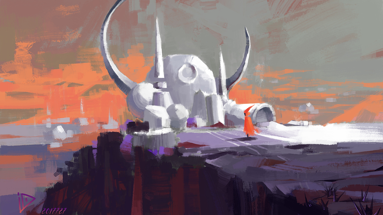 近期的場(chǎng)景練習(xí)（圖ZODkwMDQzNTY=） - 游戲原畫(huà) - 站酷設(shè)計(jì)師iDnoa原創(chuàng)素材 - 站酷ZCOOL