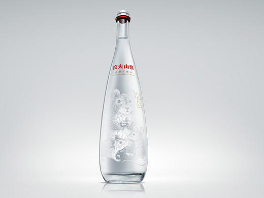 2020农夫山泉鼠年典藏版矿泉水