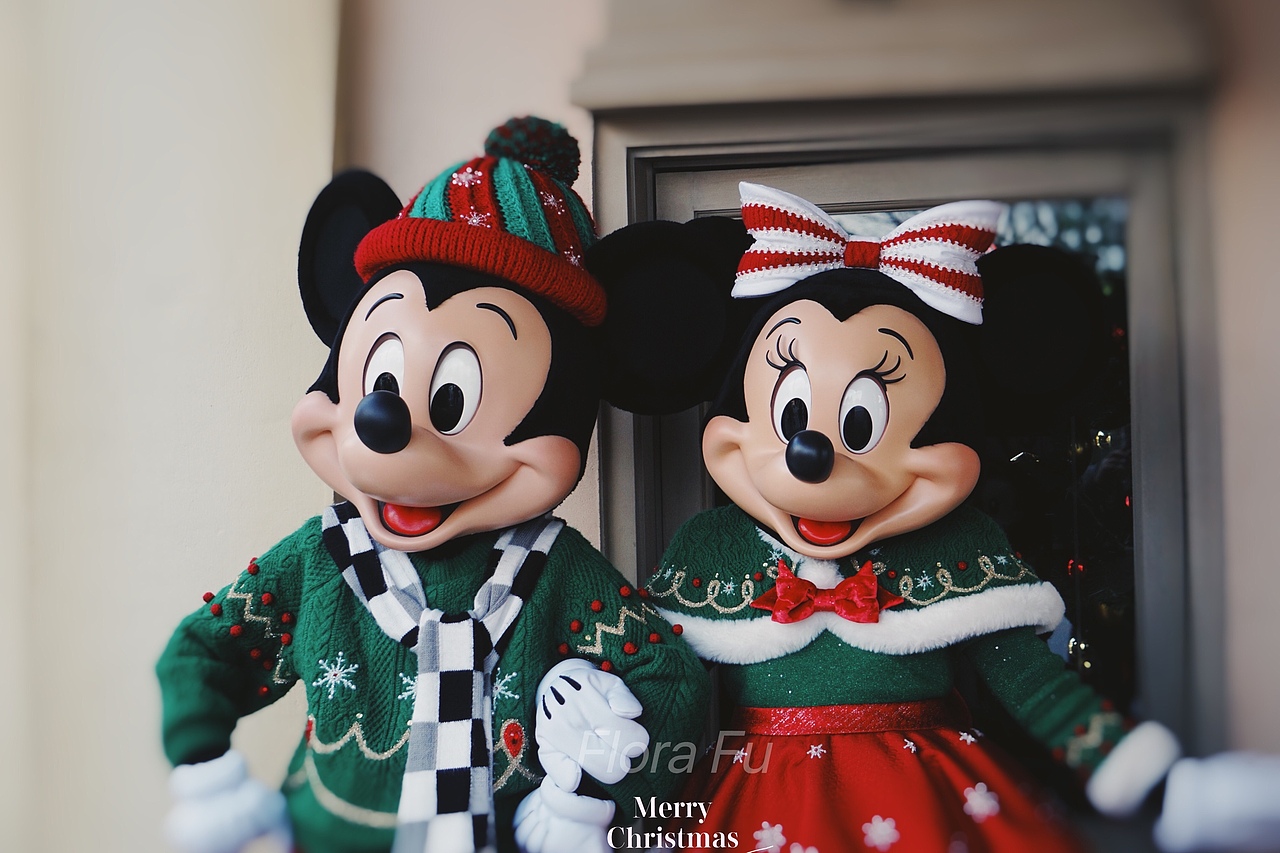 上海迪士尼 圣诞