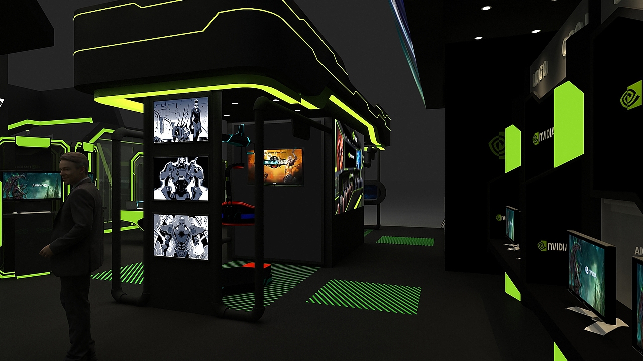 科技小展（图ZMTY1NDQ5MDQ4） - 展陈设计 - 站酷设计师GavinDY原创素材 - 站酷ZCOOL