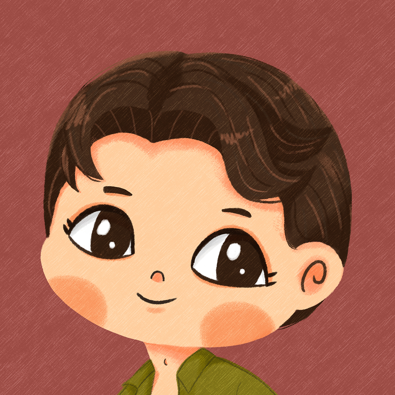 个人插画集-Q版头像（图ZMjE1OTMyMjky） - 艺术插画 - 站酷设计师爱画画的国民女神原创素材 - 站酷ZCOOL