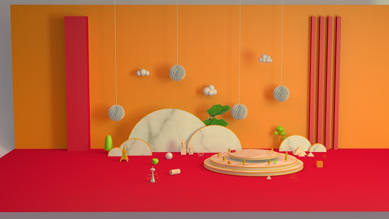 C4D场景搭建（图ZMjIxMzg0Mjgw） - 其他 - 站酷设计师时分0109原创素材 - 站酷ZCOOL