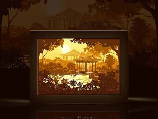 文创设计—纸雕灯设计