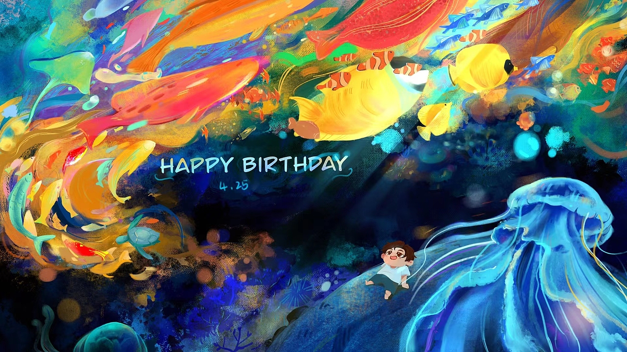 海底（图ZMjk5MzM1MjMy） - 儿童插画 - 站酷设计师黑色大背心儿原创素材 - 站酷ZCOOL