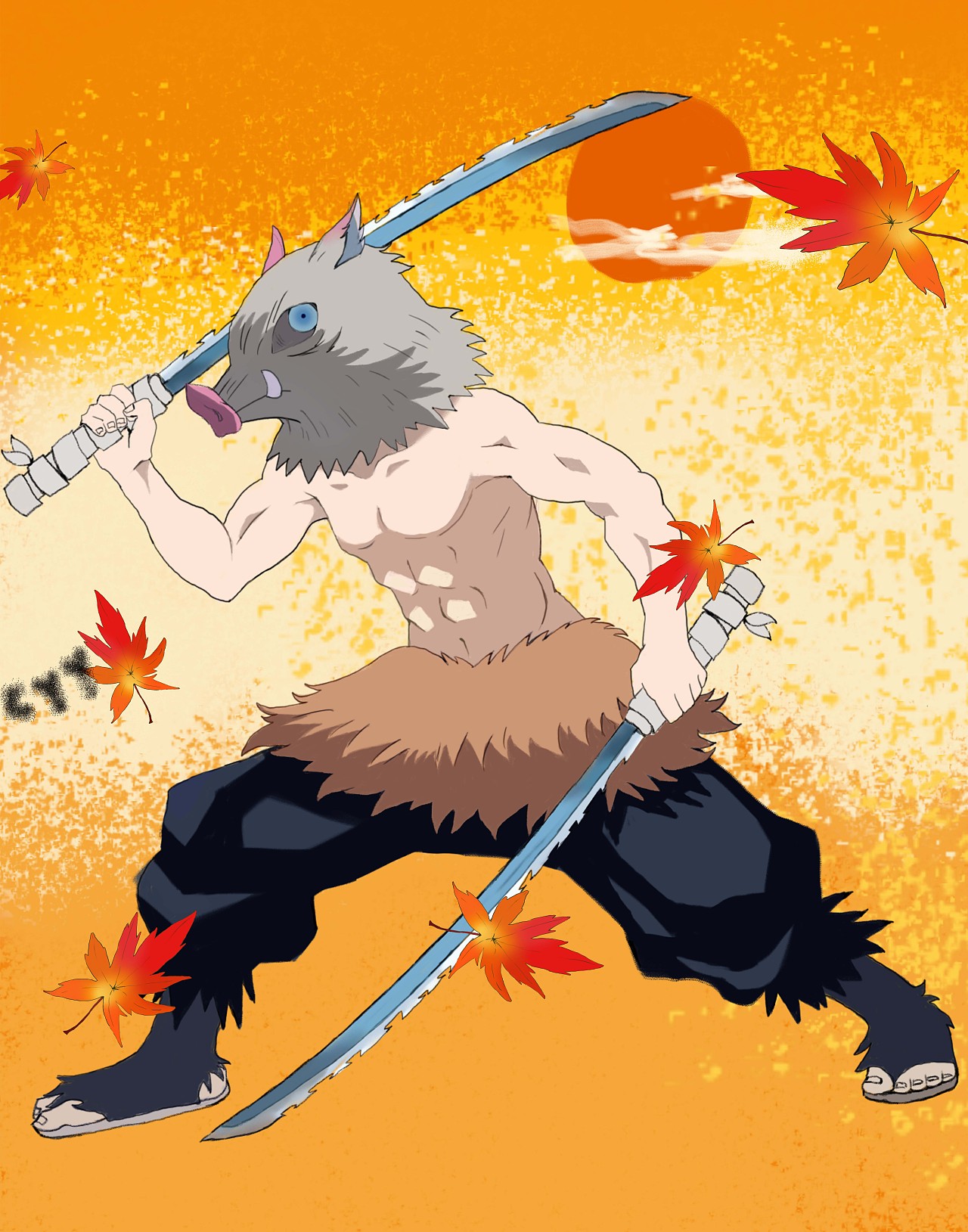 画画—鬼灭之刃