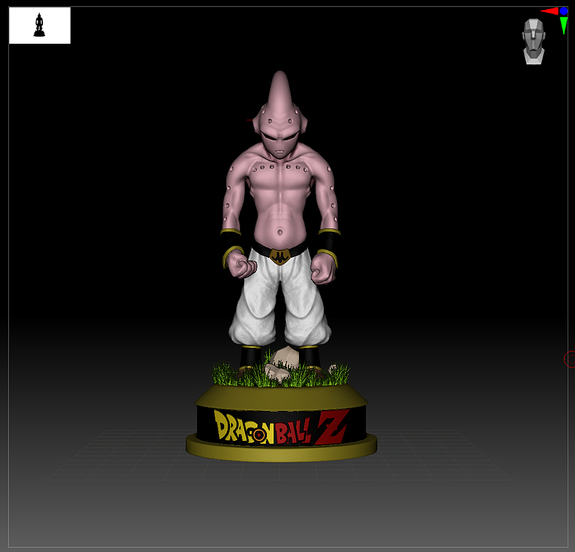 魔人布欧建模渲染