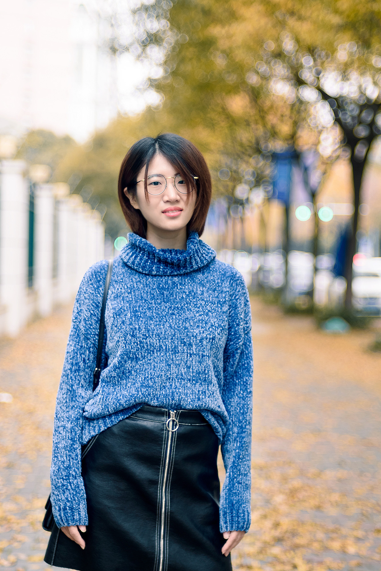 约拍｜那片落叶 · 那个她