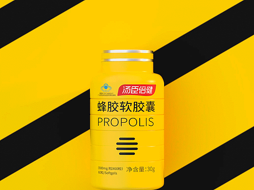 汤臣倍健蜂胶软胶囊/仿生环保包装