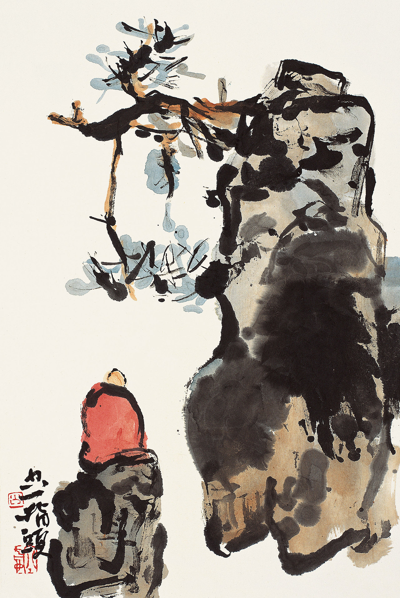 本朴中国【观自在•孙伯翔/空一/袁晓波 三人作品展】（图ZMTIwMTYzNjA=） - 绘画 - 站酷设计师素禾kiki原创素材 - 站酷ZCOOL