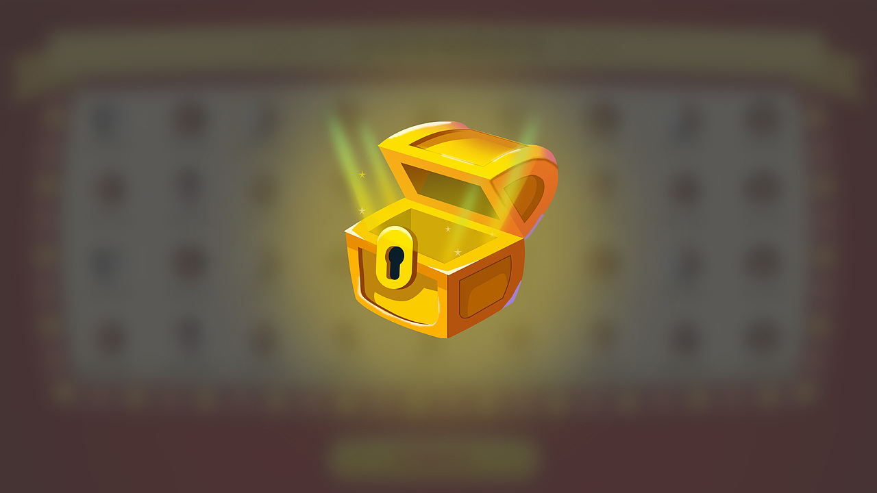 ui动效宝箱开奖