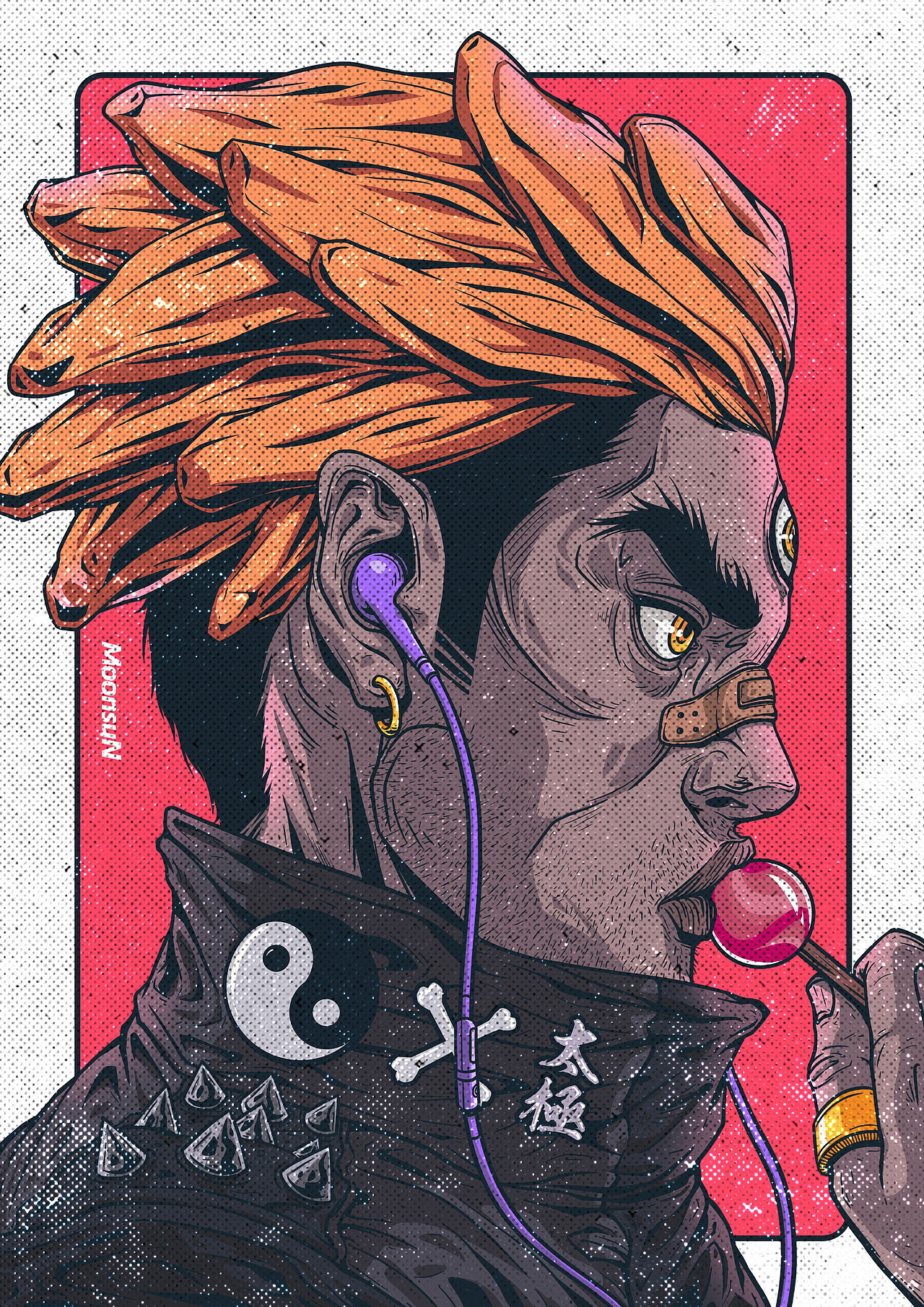 自娱自乐（图ZMTY1NDY0MjI4） - 创作习作 - 站酷设计师丶MoonsuN丶原创素材 - 站酷ZCOOL