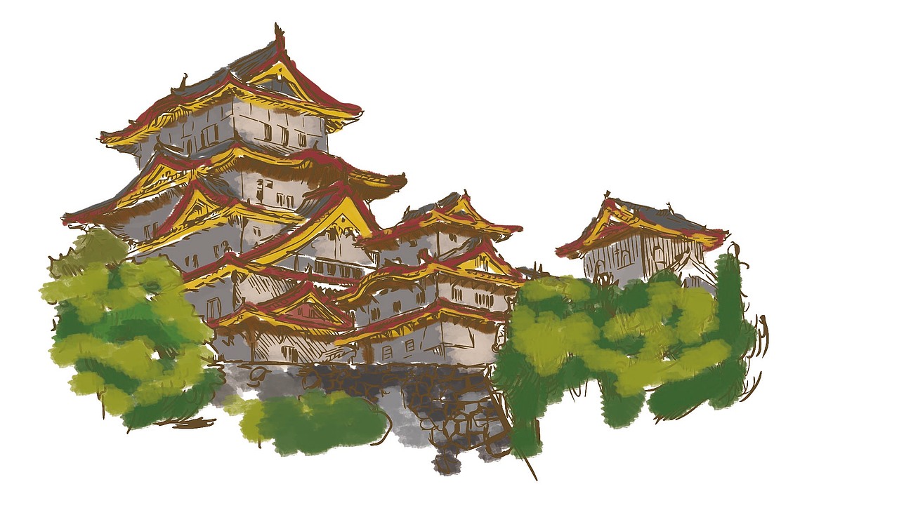 手绘地图点绘制