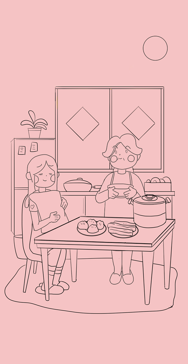 回家（圖ZMTYyNTM5ODQw） - 創(chuàng)作習(xí)作 - 站酷設(shè)計(jì)師貳肥Chan原創(chuàng)素材 - 站酷ZCOOL