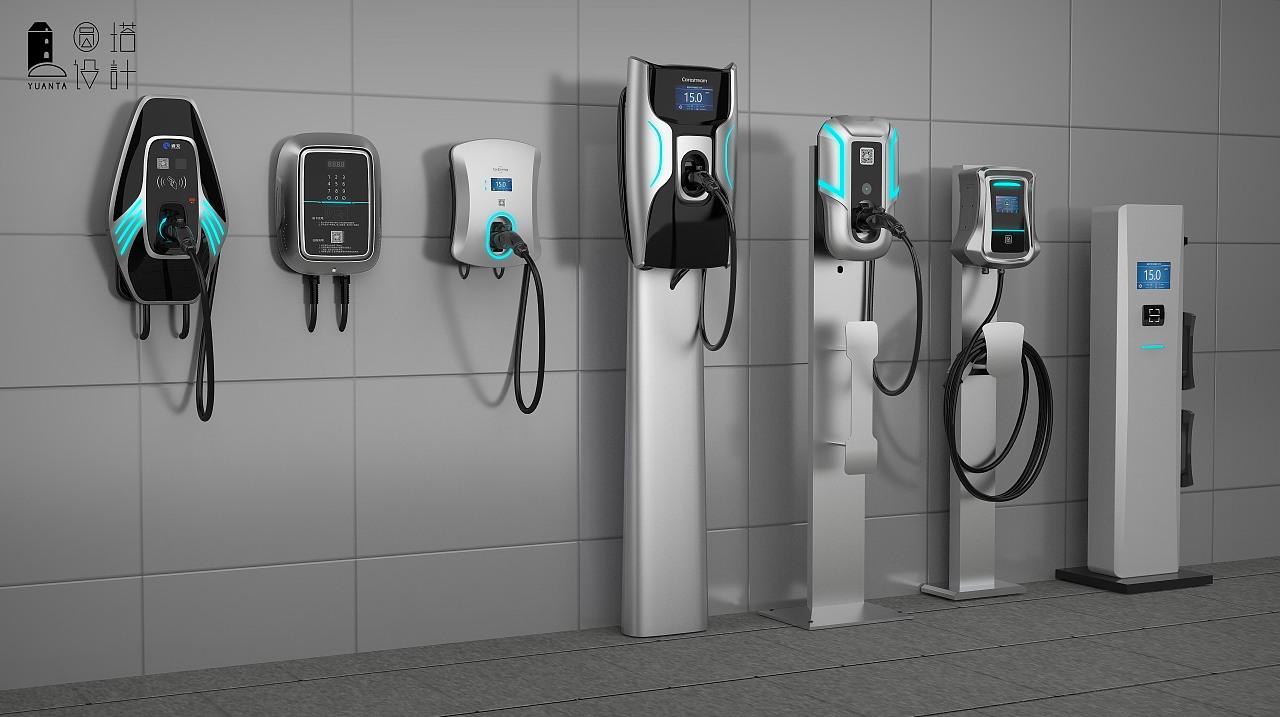 充电桩系列设计|工业/产品|交通工具|上海圆塔工业设计 - 原创作品