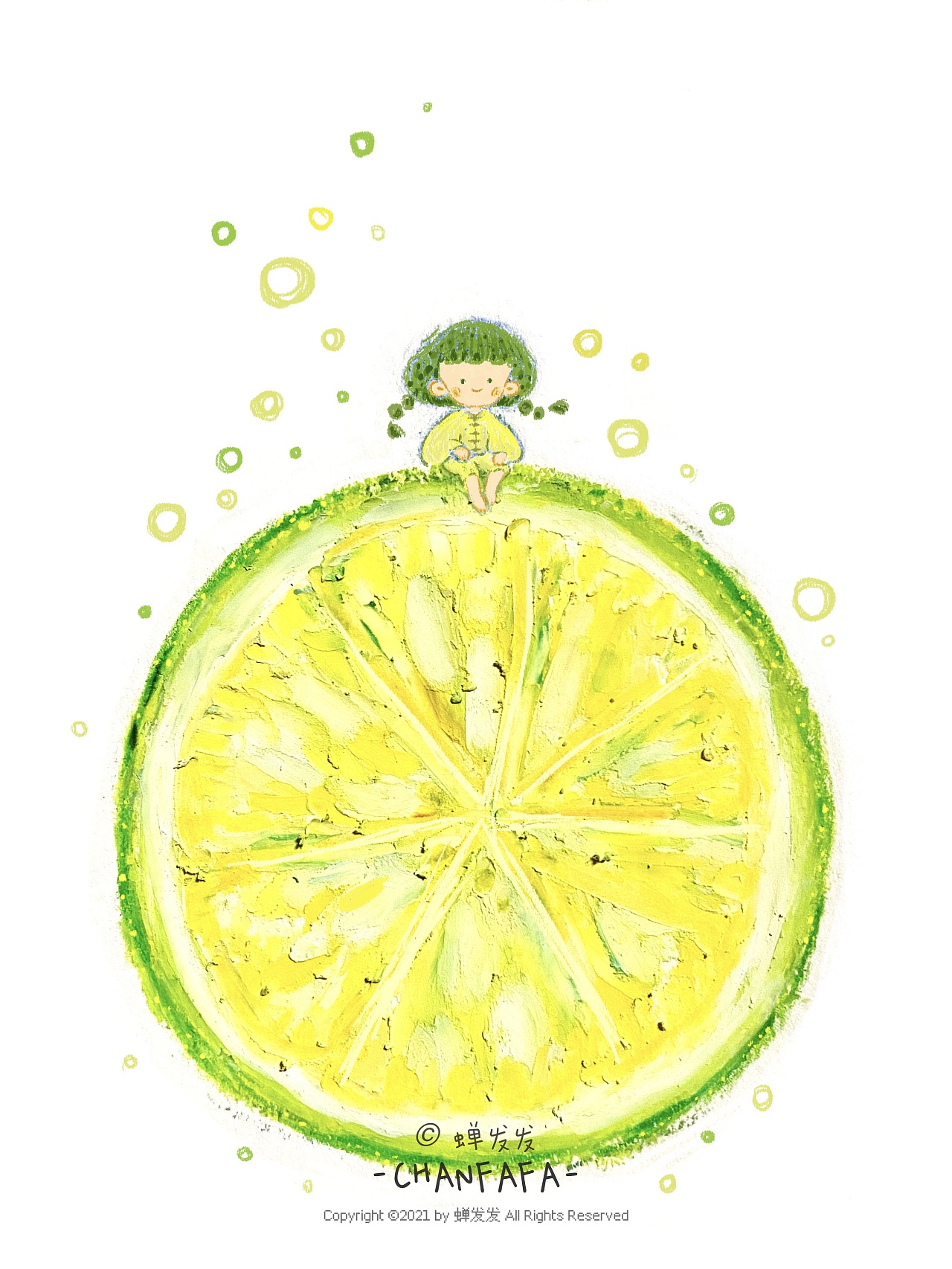 柠檬|插画|儿童插画|蝉发发发 - 原创作品 - 站酷 (zcool)