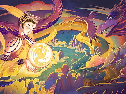 金烏巡天（個(gè)人主頁-ZNjQ5Mjg1MDg=） - 概念設(shè)定 - 站酷設(shè)計(jì)師王2K原創(chuàng)素材 - 站酷ZCOOL