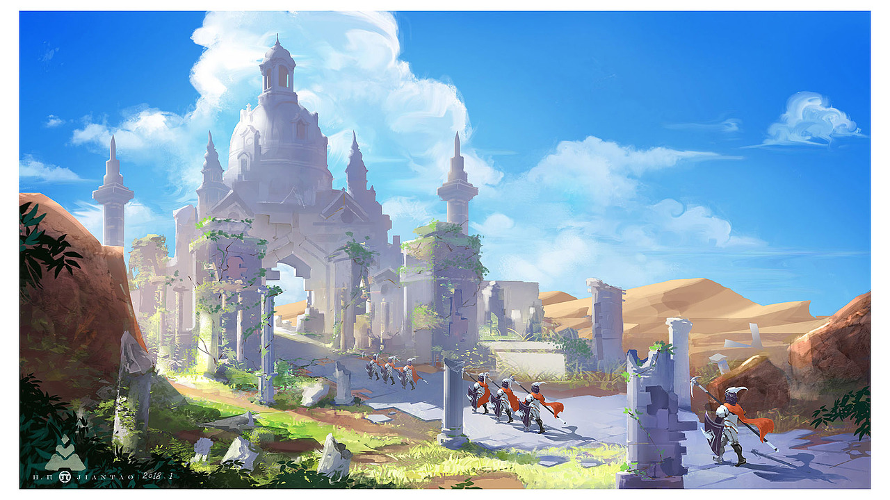 教堂遗迹02（图ZMTA2ODkwMTQ0） - 创作习作 - 站酷设计师JT_pai原创素材 - 站酷ZCOOL