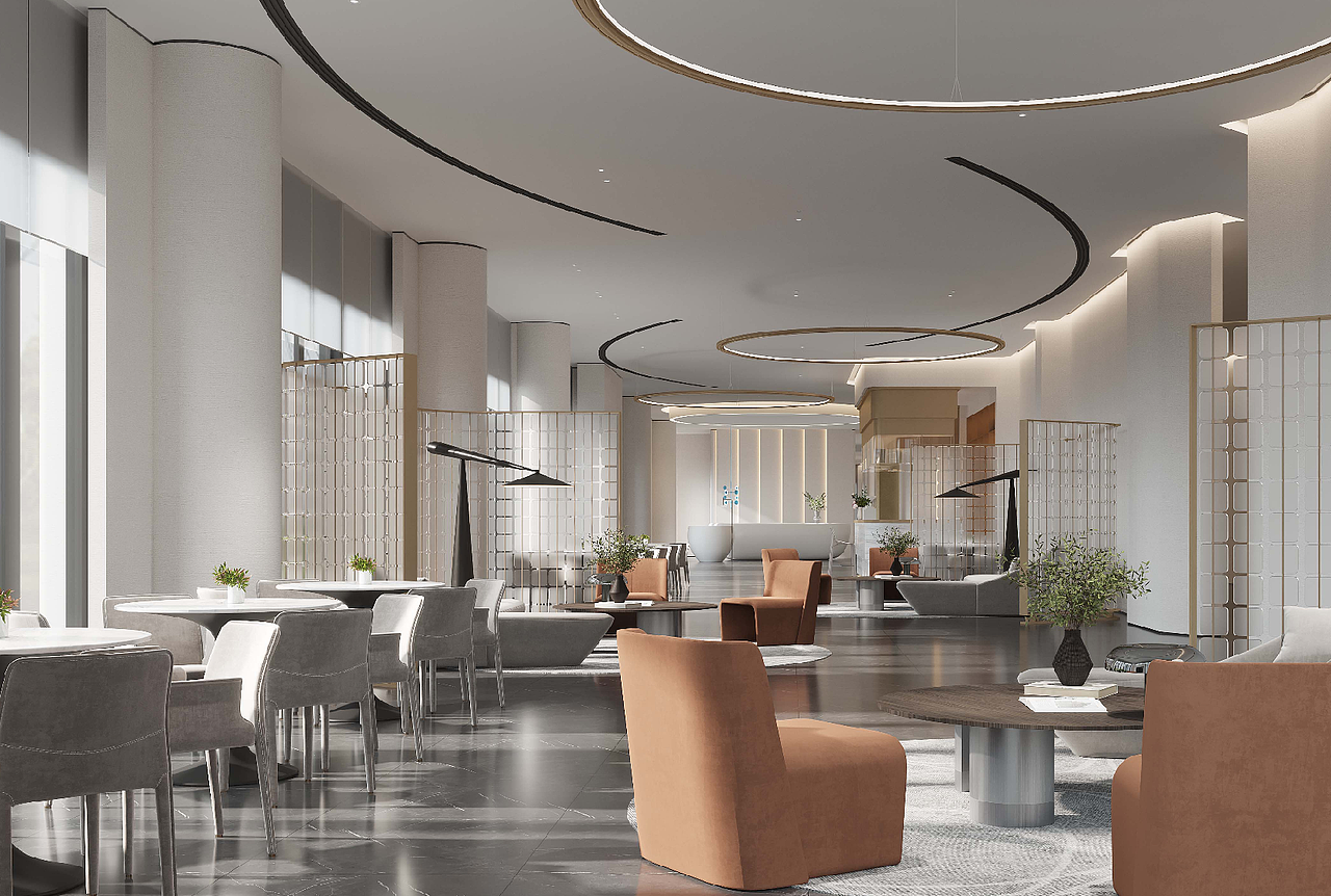 【微视设计&设计管家】2200平方城市会客厅/营销中心