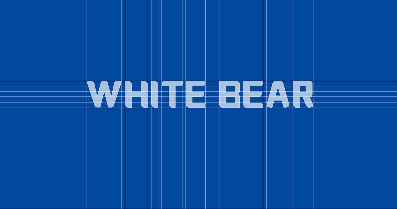 white bear 咖啡馆品牌形象设计