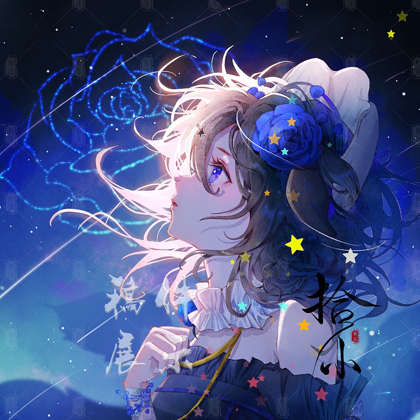 日系动漫头像插画合集