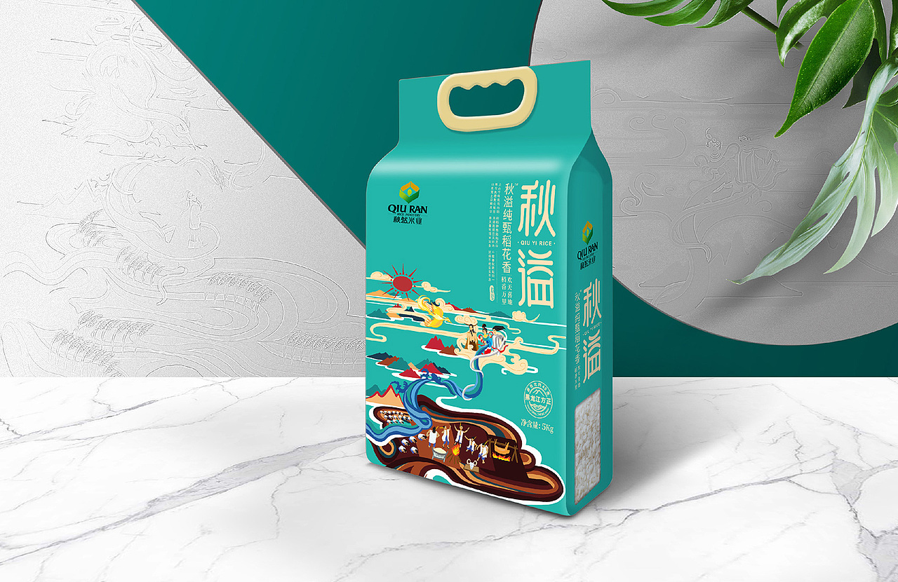 秋然米业——排名第二的东北大米品牌（图ZMTg1OTQyMjY0） - 品牌 - 站酷设计师缤策原创素材 - 站酷ZCOOL