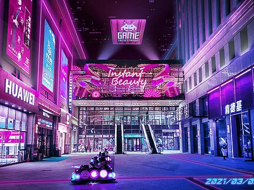 欢迎来到不夜之城-2077（个人主页-ZNTEyMzk0MDg=） - 海报 - 站酷设计师DooJoo原创素材 - 站酷ZCOOL