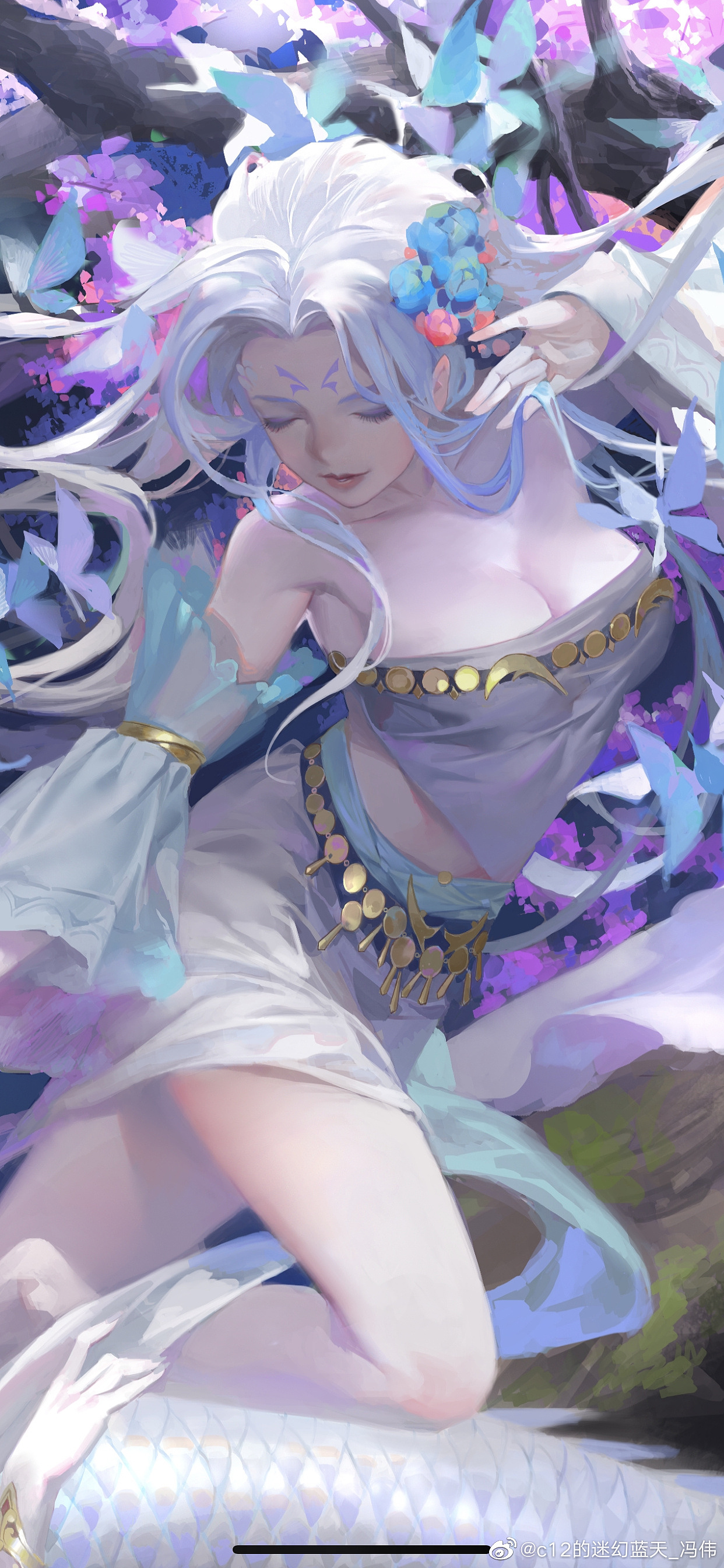 元素动力 | 冯伟 - 龙蝶灵（图ZMjkxNjUyODM2） - 艺术插画 - 站酷设计师fengweic12原创素材 - 站酷ZCOOL