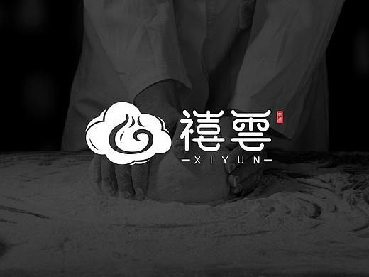 “禧云”品牌面点LOGO设计