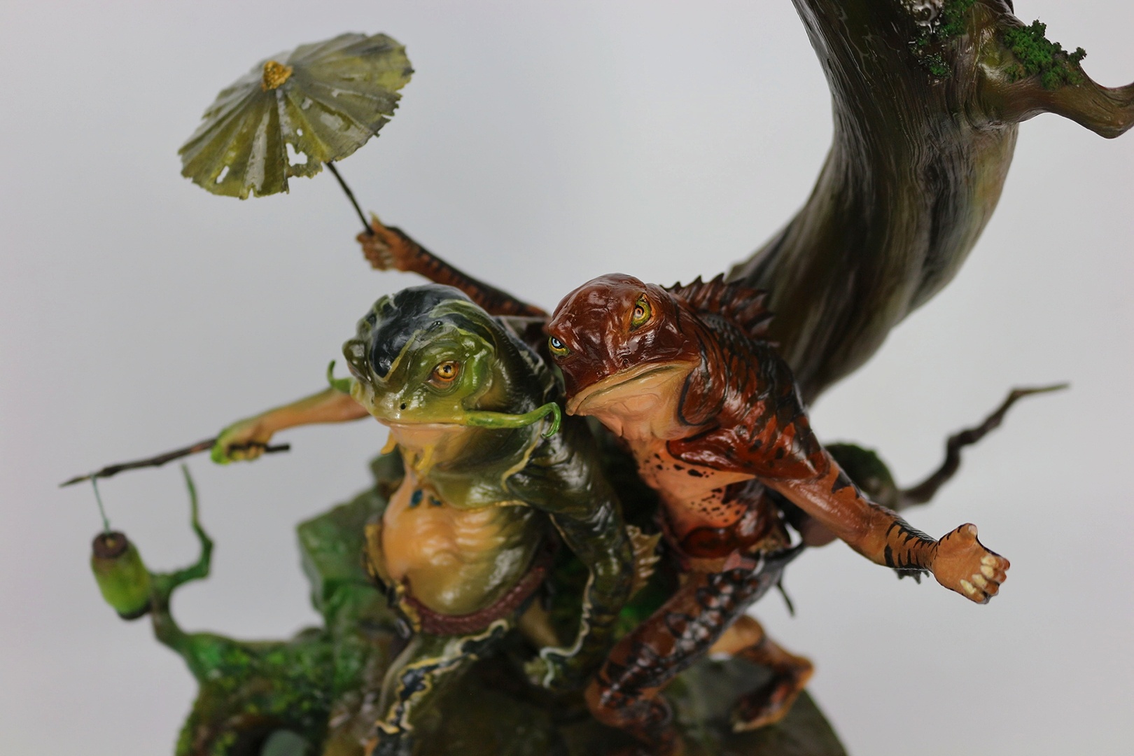 奔波儿灞霸波尔奔涂装成品