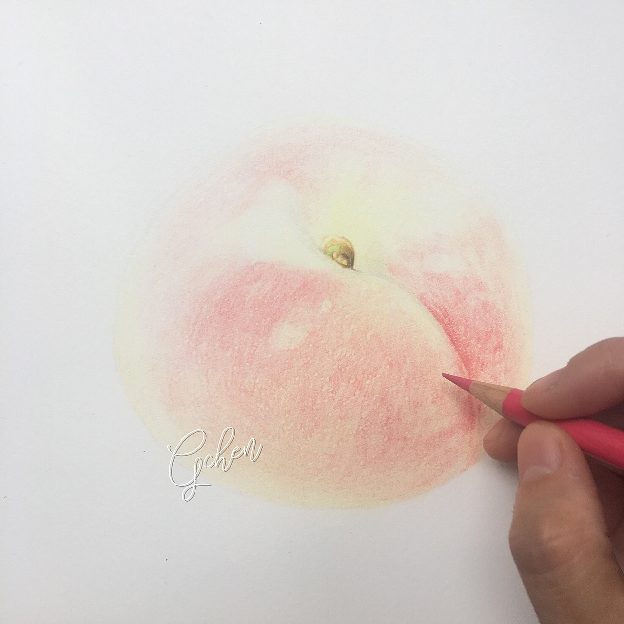 手绘桃子（图ZMTMyNDcwMTEy） - 绘画 - 站酷设计师咔咔画画la原创素材 - 站酷ZCOOL