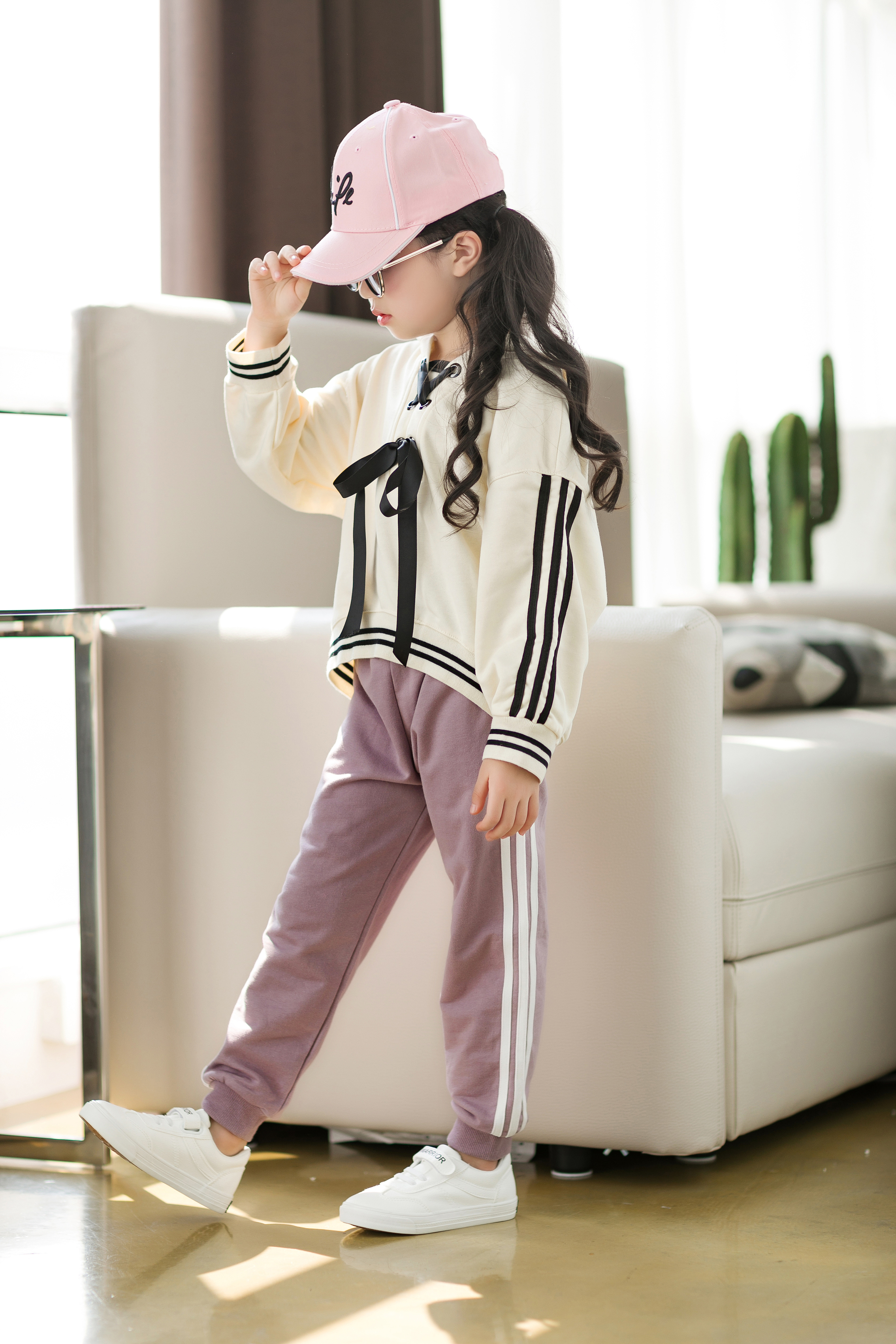 中国童模服装拍摄 秋冬款网店上新图