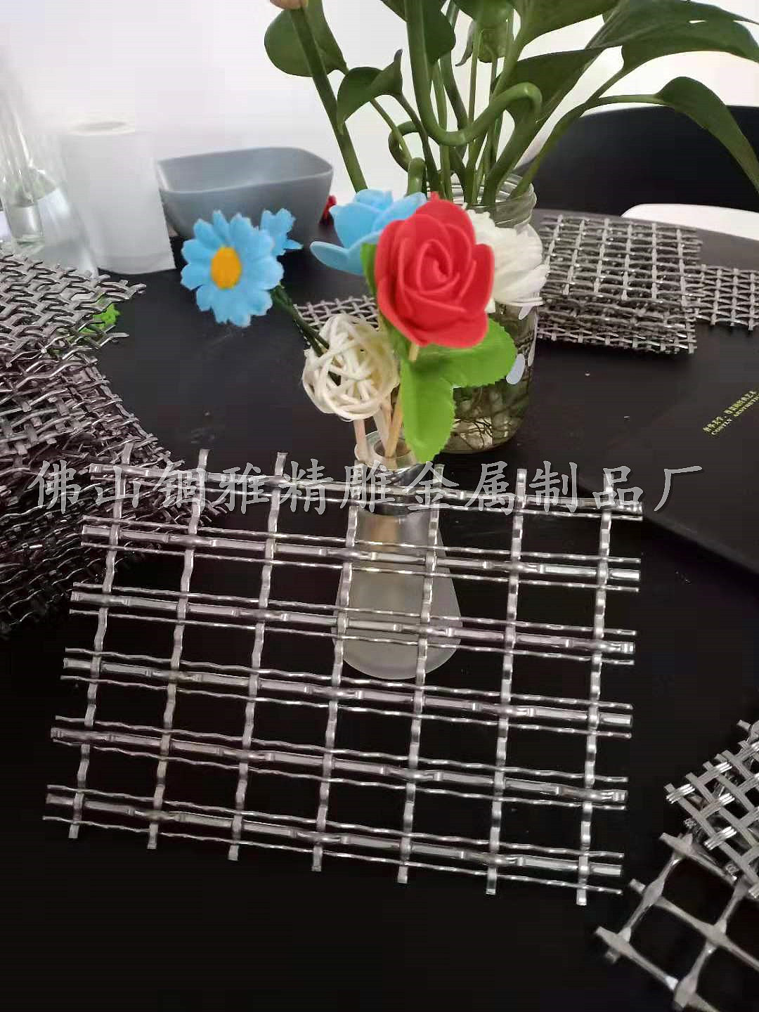 原色不锈钢材质304料 金属装饰网锢雅金属厂家