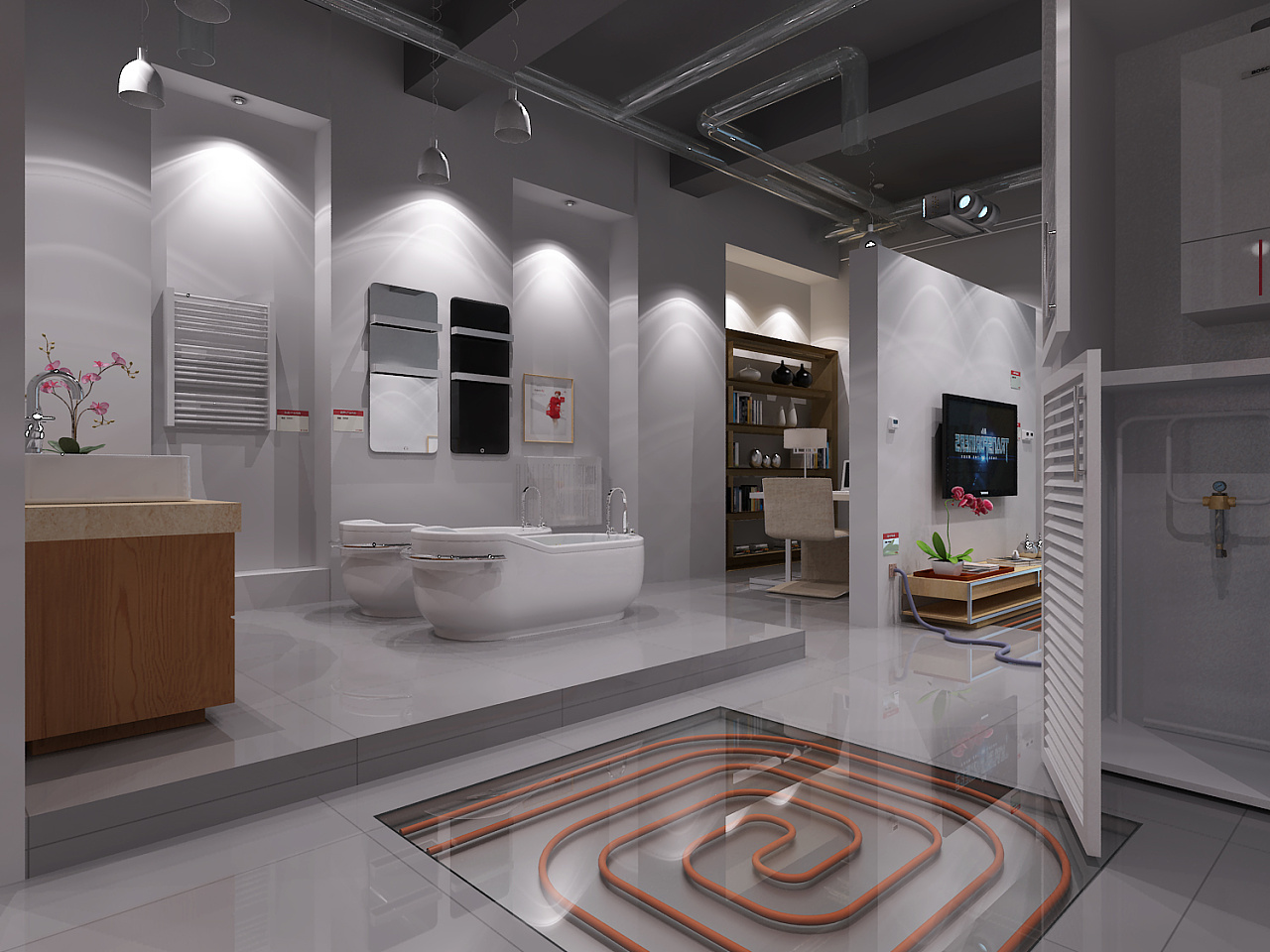 2013-2014室内 展厅