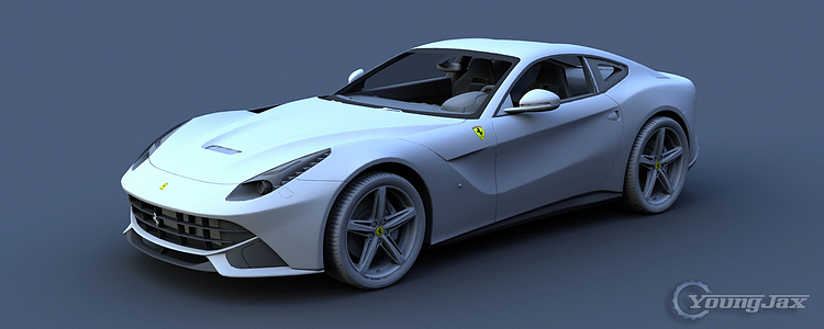 FERRARI F12 Berlinetta（图ZNzMyMjUzMg==） - 机械/交通 - 站酷设计师youngjax原创素材 - 站酷ZCOOL