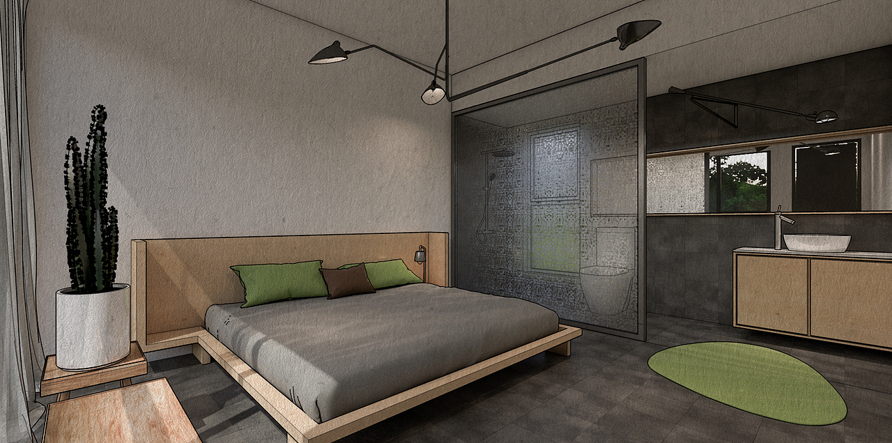 共生理念下--“虚里”民宿空间设计方案