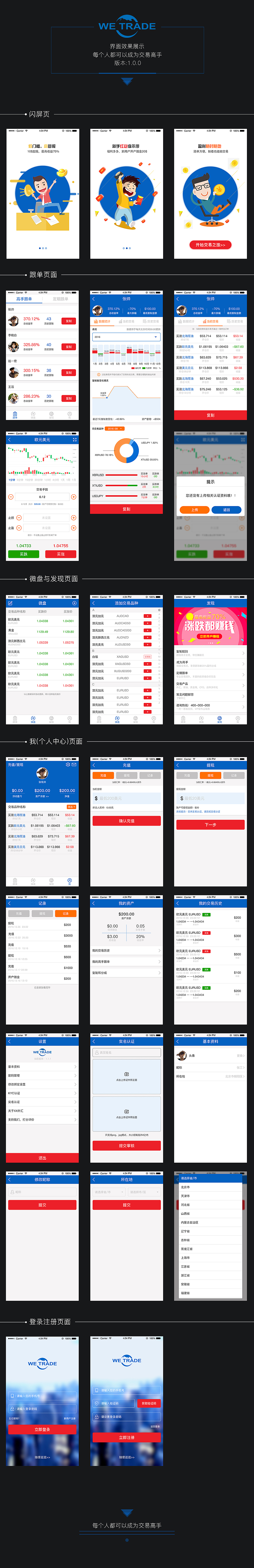 金融APP界面设计（图ZMTE2NTg4MTQ4） - APP界面 - 站酷设计师设计_柴原创素材 - 站酷ZCOOL