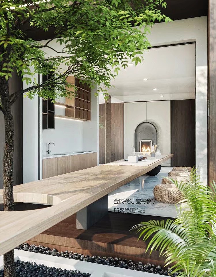 FStormRender室内效果图