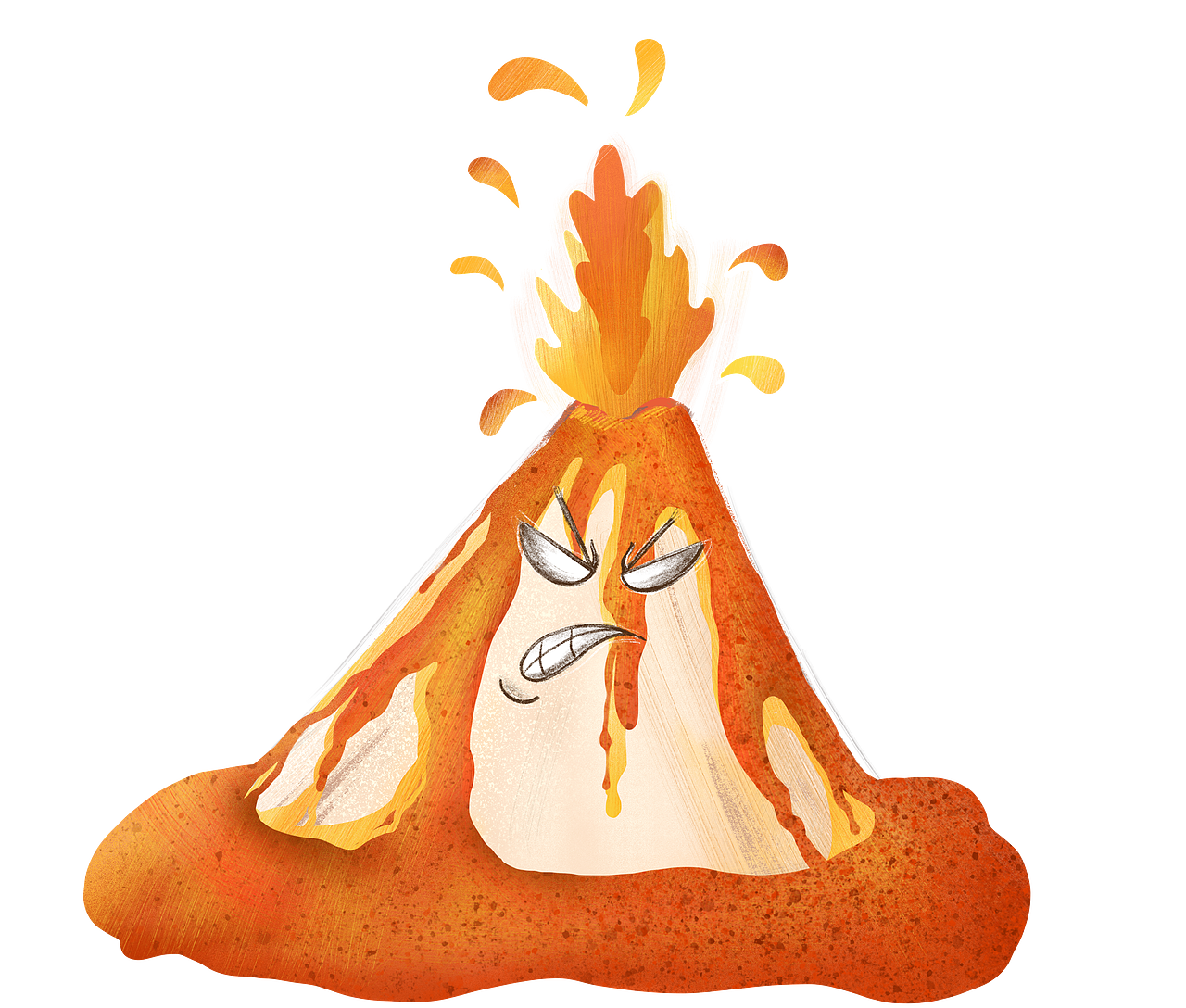 小火山（图ZMjA5MzAyNjQ0） - 儿童插画 - 站酷设计师飞天小女警儿原创素材 - 站酷ZCOOL