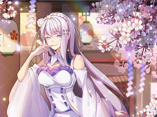 Emilia.艾米莉亞/2020（個(gè)人主頁(yè)-ZNDU4MTQ5MDQ=） - 游戲原畫 - 站酷設(shè)計(jì)師LEPYang原創(chuàng)素材 - 站酷ZCOOL