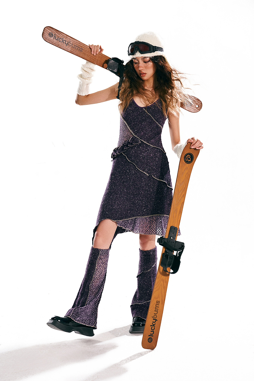 模特阿刁｜滑雪女孩的感染力（图ZMzI1MTY0NDI0） - 时尚/艺术摄影 - 站酷设计师Galaxy星汉模特原创素材 - 站酷ZCOOL