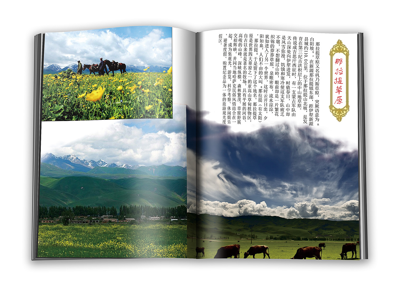 新疆旅游画册 （效果）（图ZNjAwODEwMzI=） - 书籍/画册 - 站酷设计师姜HJ原创素材 - 站酷ZCOOL