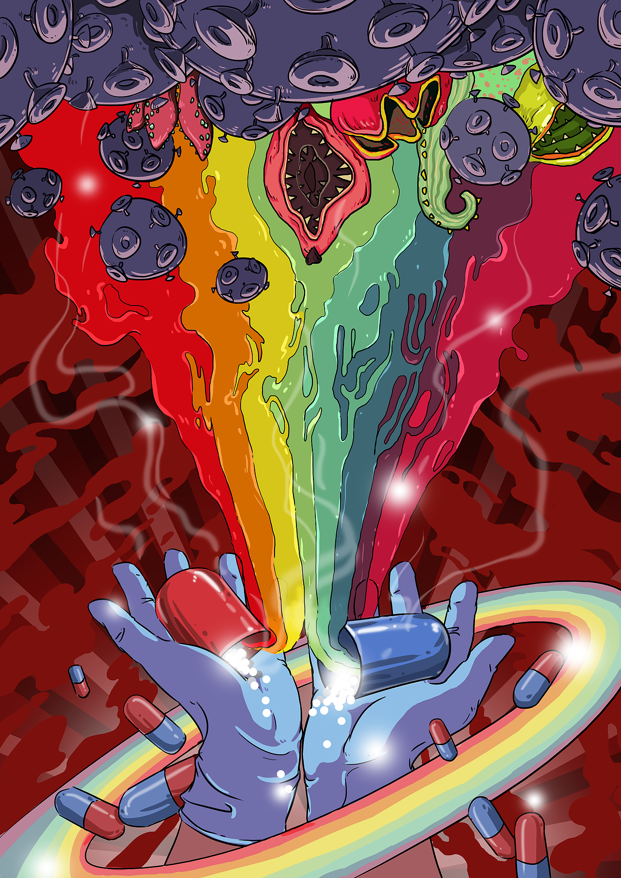 抗击疫情（图ZMjQyMzQxNjAw） - 创作习作 - 站酷设计师小potato原创素材 - 站酷ZCOOL