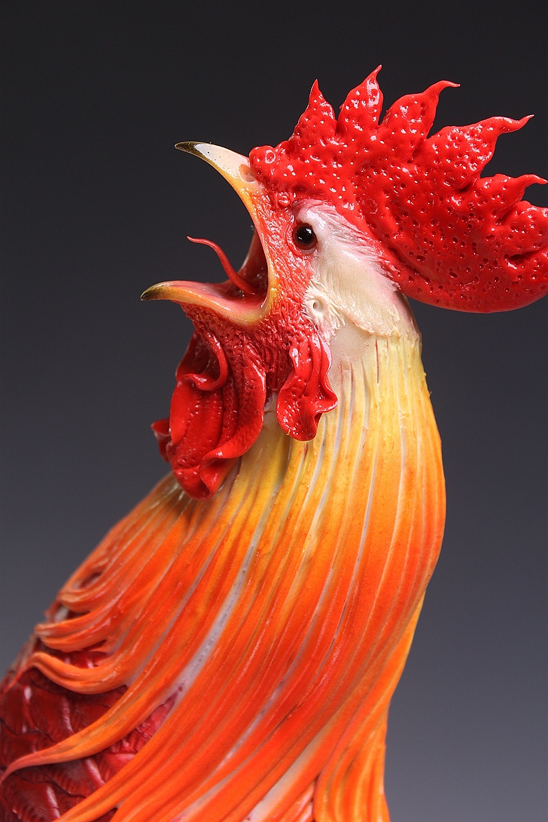 贺加贵面塑(最近部分定单)把作品变成经济效益才是王道!